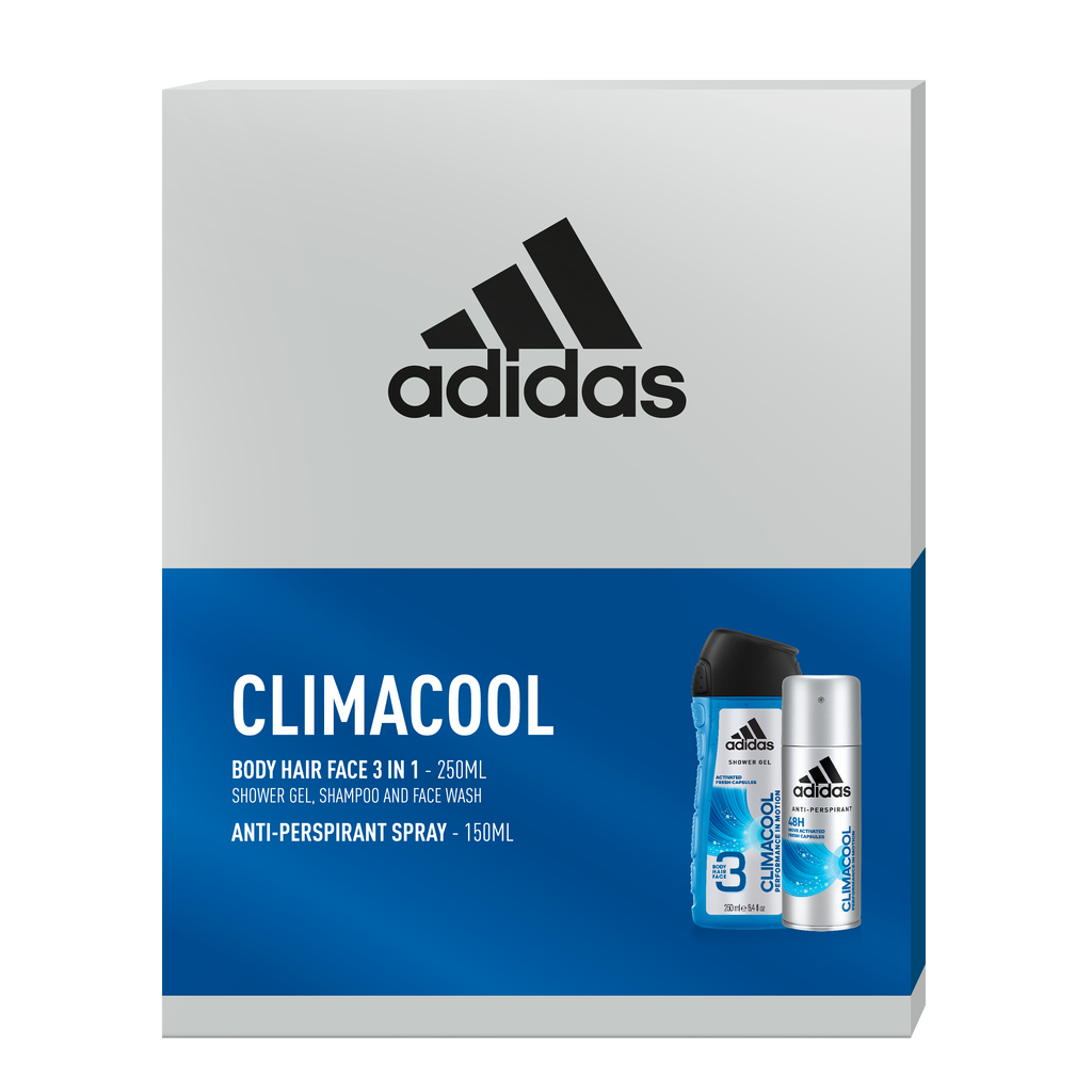 Adidas Climacool set men Deodorant spray 150 ml Shower gel 2 Remarkt Unparalleled Offers