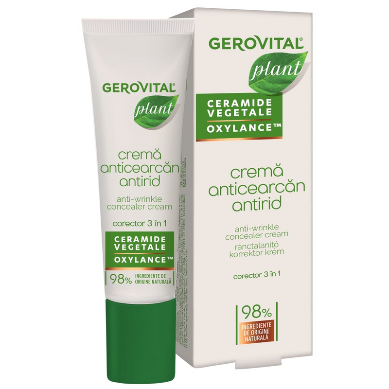 Gerovital plant crema anticearcan antirid 15ml