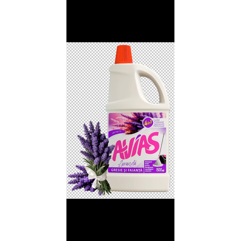 Avias solutie gresie si faianta lavanda, 1500ml