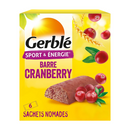 Gerble baton energizant cu merisoare 150g