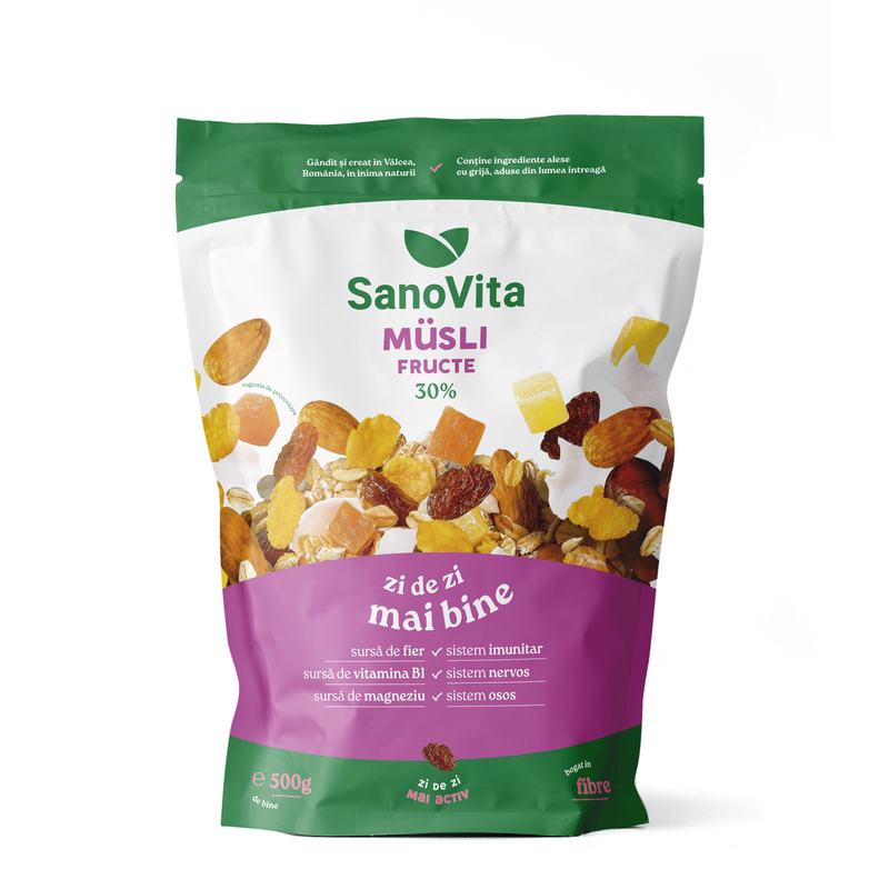 Sano Vita Musli fructe, 500g