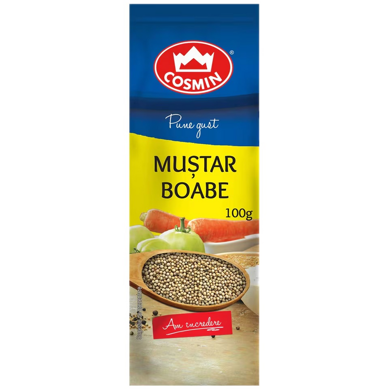 Cosmin refill mustar boabe 100g