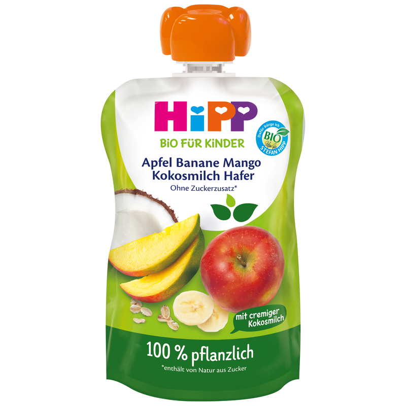 Hippis mar, banana, mango, lapte cocos, ovaz 100g