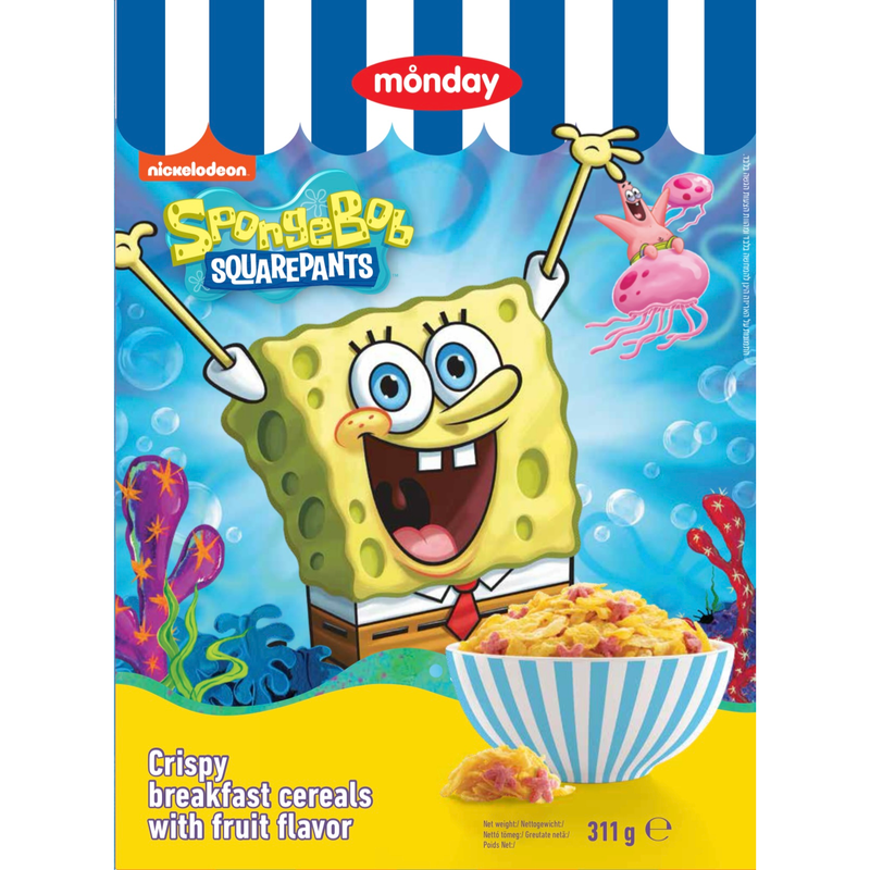 Cereale crocante mic dejun SpongeBob 311 gr