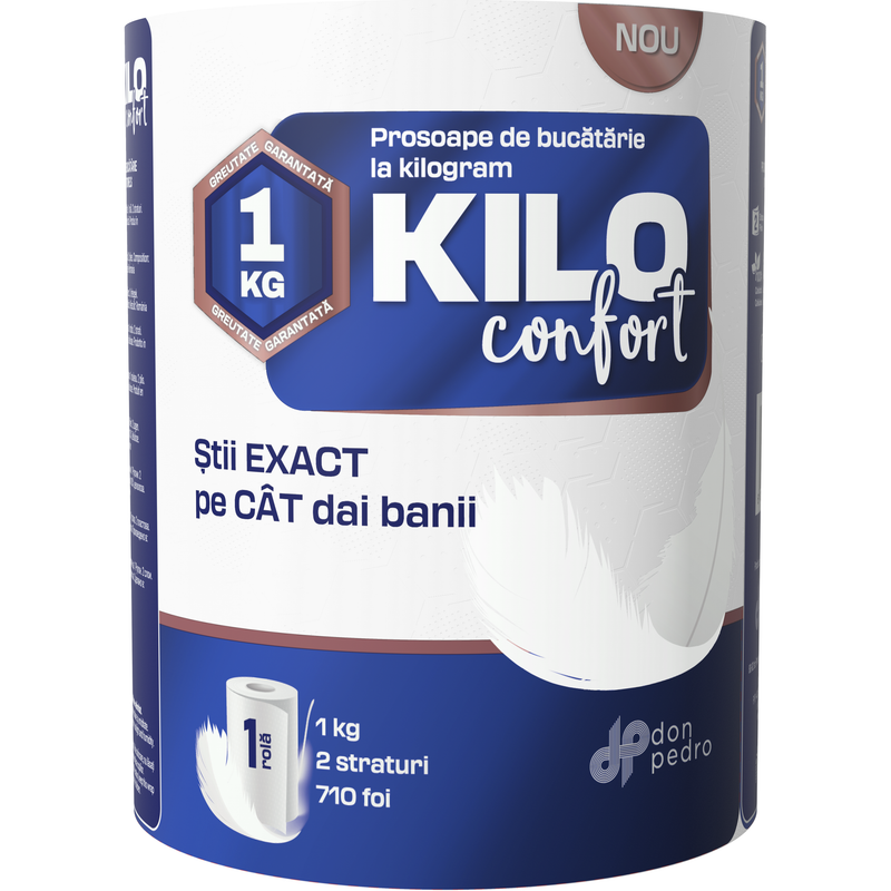 KILO Confort Prosop monorola 2 straturi - 710 foi-1kg