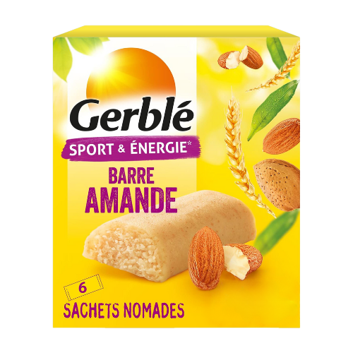 Gerble baton energizant cu migdale 150g