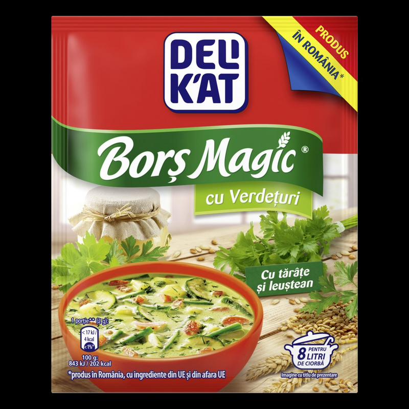 Delikat bors de verdeturi 65g