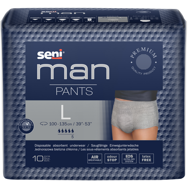 Mutandine assorbenti da uomo Seni Man Pants L a10 – Remarkt Offerte senza  pari