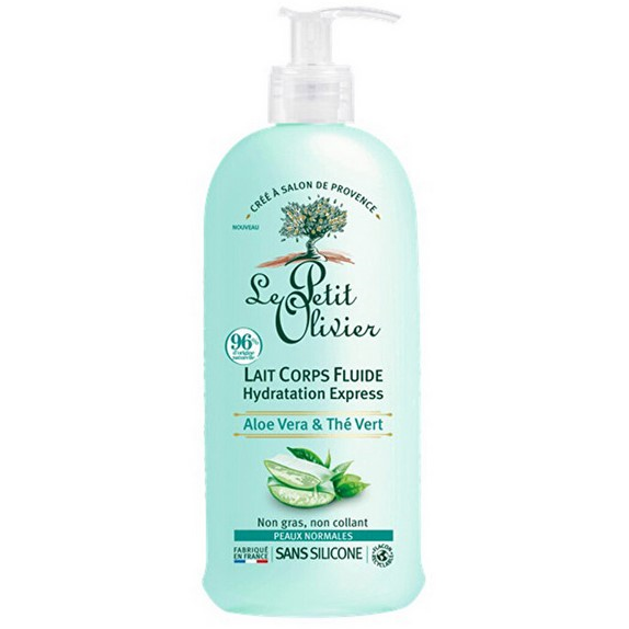 LE PETIT OLIVIER Lapte hidratant pentru corp aloe & ceai verde, 250ml