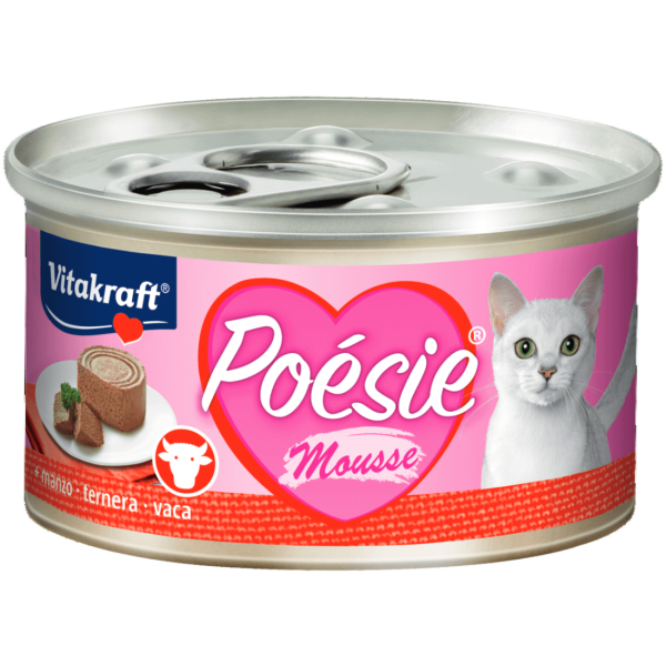 Hrana umeda pentru pisici Vitakraft Poesie Mousse cu Vita, 85gr