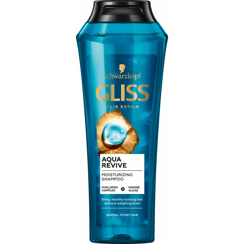 Sampon Gliss Aqua Revive pentru par normal sau uscat, 250 ml