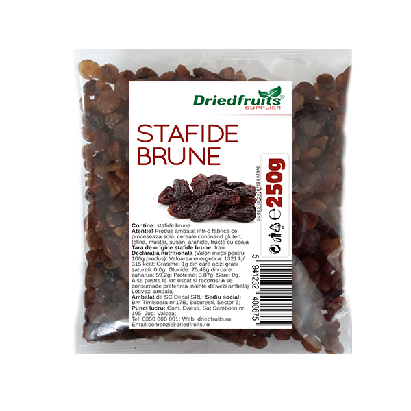 Stafide brune 250g, Orchard
