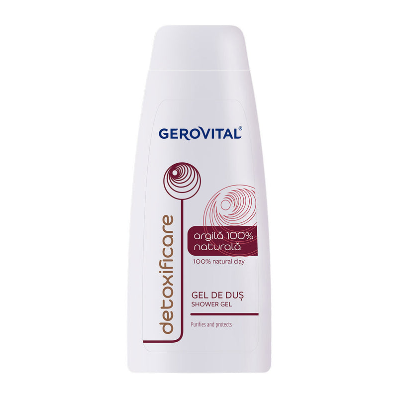 Gerovital gel de dus argila 100 % naturala, 750 ml