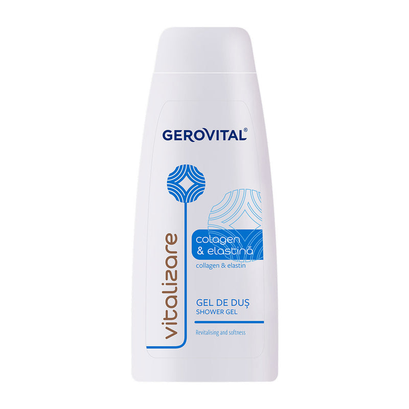 Gerovital gel de dus colagen&elastina, 750 ml