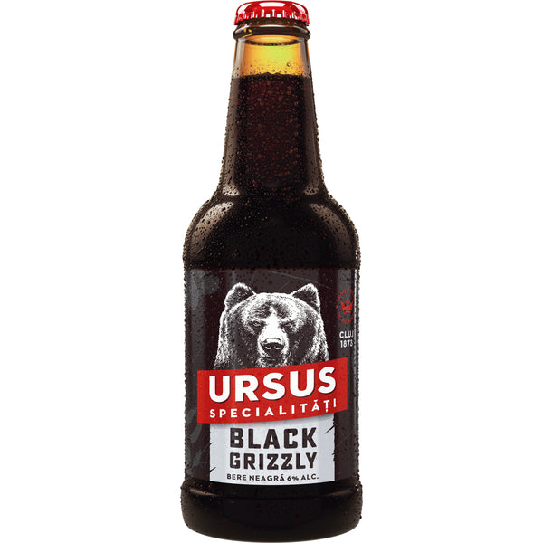 Bottiglia di birra nera Ursus, 0.33 L - Remarkt offre senza uguali
