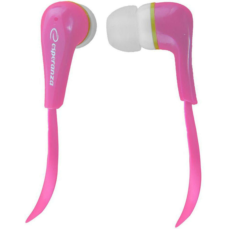 Casti audio Esperanza Lollipop EH146P, stereo, roz