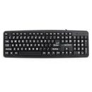 Tastatura cu litere mari Esperanza EK129 Florida, USB, negru