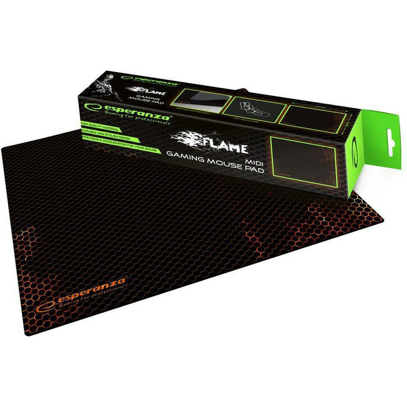 Mouse pad gaming Esperanza EGP102R, 30x24 cm, rosu