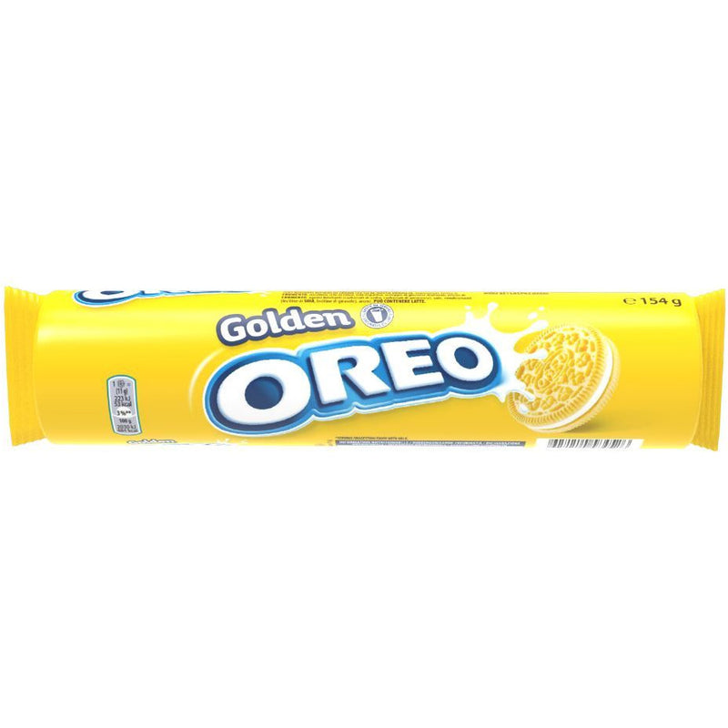 Oreo Golden biscuiti cu crema de vanilie 154g