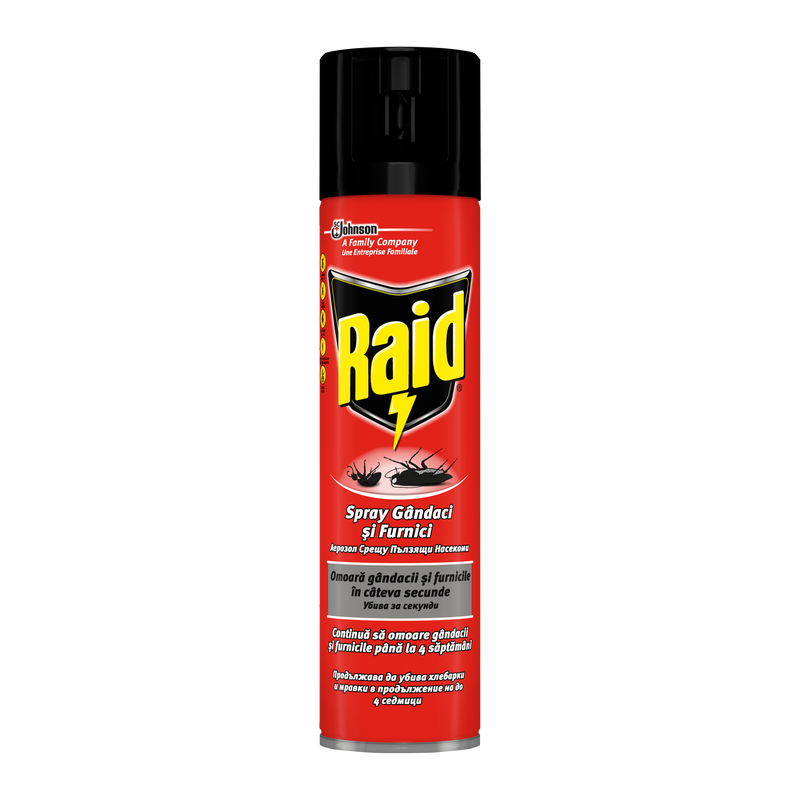 Raid Spray Gandaci si Furnici 400ml