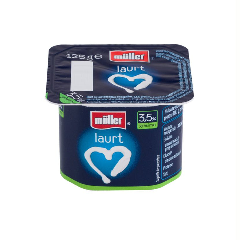 Muller iaurt natur 3.5% grasime 125g